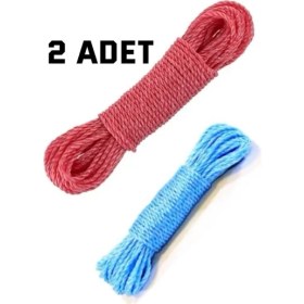 Resim Senmasy Çamaşır Kurutma Ipi 10 mt Çamaşır Ipi 2li Paket 