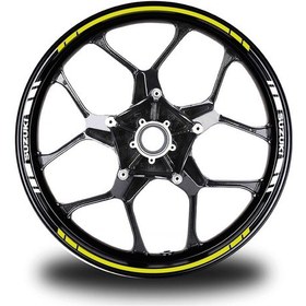 Resim Suzukı Yazılı Kısa Yazısız Uzun Dış Şerit 16'Lı Çift Renk Jant St 