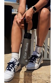 Resim Cor Solis Tritan Suluk 1000 ml | Akıtmaz, Koku Yapmaz, Sağlıklı, Sporcu Matarası | Premium İpeksi Dış Yüzey 