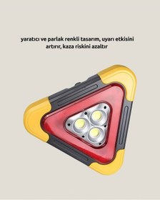 Resim Usb Şarjlı Çok Modlu Acil Durum Feneri Diğer 
