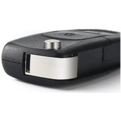 Resim Vw Volkswagen Mk4 Bora Golf 4 5 6 Passat Polo Bora Touran İçin Uzaktan Kumandalı Katlanır Araba Anahtarı Kabı 0804 