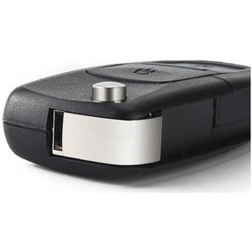 Resim Vw Volkswagen Mk4 Bora Golf 4 5 6 Passat Polo Bora Touran İçin Uzaktan Kumandalı Katlanır Araba Anahtarı Kabı 0804 