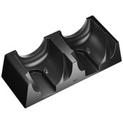 Resim Oculus Quest 2 Vr Şarj Standı Vr Aksesuarları Ana Bilgisayar Depolama Braketi Çift Şarj Standı 