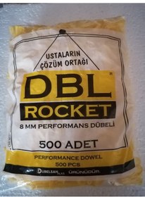 Resim Roket Dübel 8 Mm 500'Lü 