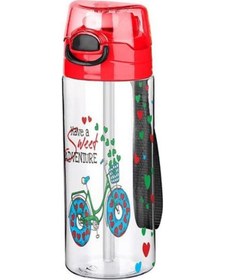 Resim Titiz Plastik Su Matarası 500 Ml 621 Kırmızı 