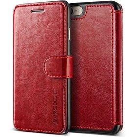 Resim VRS Design iPhone 8/7 Layered Dandy Kılıf Wine Black 