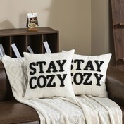 Resim 1 adet Bohemian İşlemeli Yastık Kılıfı, Çağdaş Tarz, Yalnızca El Yıkama, Fermuar Kapatma, Çeşitli Oda Tipleri için Dokuma Polyester Dekoratif Yastık Kılıfı, 45x45cm 