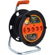 Resim Metre Makaralı Uzatma Kablosu 3x2.5mm Ttr – 4 Prizli, IP20, Güç Göstergeli, Dayanıklı Dış Mekan ve Iç Mekan Kullanımı Için Seyyar Elektrik Kablosu 