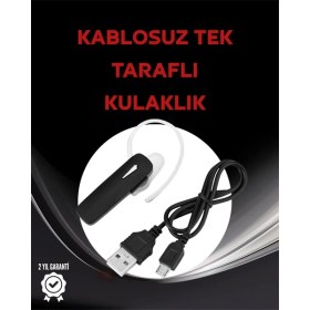 Resim Techno Stock Kablosuz Bluetooth Kulaklık | Dsp Gürültü Önleyici Mikrofonlu | 3 Saat Batarya | Tws Ergonomik Tasarım 