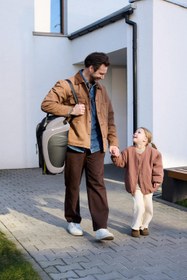 Resim FIX2GO Çocuk Oto Koltuğu 76-150 cm Katlanır Tasarım - Gri 