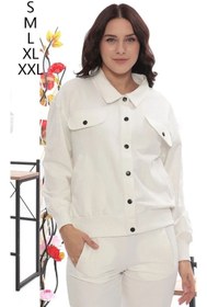 Resim 02Lady Fashion Polo Yaka Klasık Çıt Çıtlı Iki Iplik Kadın Eşofman Takımı 