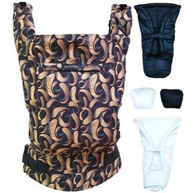 Resim Mamadusbaby Etnik 9 Yenidoğan Set Ergonomik Kanguru 