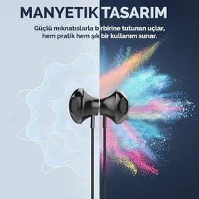 Resim Juo Type-C Mikrofonlu Kablolu Kulak İçi Kulaklık Metal DAC Çip Destekli ENC Gürültü Engelleme 