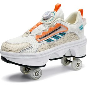 Resim Ayar Mekanizmalı Tekerlekli Ayakkabı Arts Edition | Paten Ayakkabı - Siyah / 37 