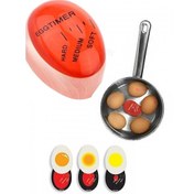 Resim Dublör Yumurta Zamanlayıcı Egg Timer Pişirme Haşlama Süresi Aparatı Zaman Ayarlama Göstergesi 