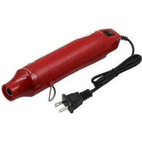 Resim Createtech 300w Mini Isı Tabancası - Abdbplug - Kırmızı - İngiltere Özel Design 