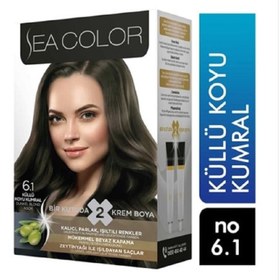 Resim Sea Color Set Boya 6.1 Küllü Koyu Kumral 