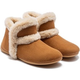 Resim Asia Kadın Kürklü Ev Botu Kahverengi 37/41 Kahve 