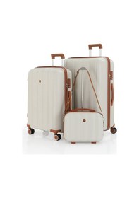 Resim Mçs Polipropilen 3lü Valiz Seti Büyük & Orta & Makyaj V305 S21yy1000078-set 11139 3'lü Set Çok Renkli 