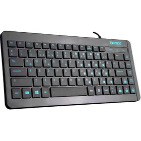 Resim EVEREST KB-410 USB MULTİMEDYA MİNİ Q KLAVYE 