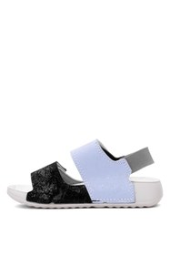 Resim Benetton BN-1422 Patik Erkek Çocuk Düz Sandalet Siyah - Mavi 