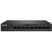 Resim G0-8G-PoE 9 Port 8 Port Poe+ 10-100-1000 Switch Çelik Kasa POE Router Tenda