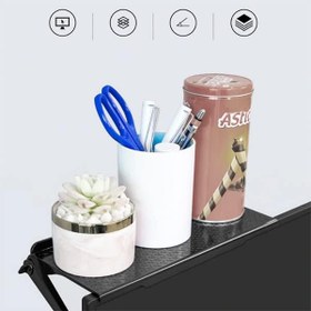 Resim Portatif Katlanabilir Laptop Monitor Tv Üstü Stand Tutucu SİYAH 