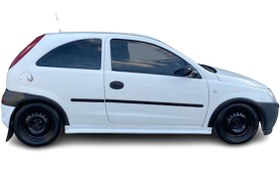 Resim Opel Corsa C (2001 - 2006) Opc Style Marşpiyel Seti (Plastik) 