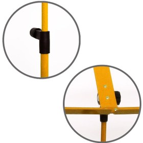 Resim Extreme XNS1YL Portatif Nota Sehpası (Sarı) | Katlanabilir Hafif Taşıma Çantalı 