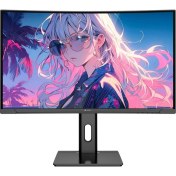 Resim Iromx BC271240 27" 1ms 1920X1080 2xdp/2xhdmı Pıvot 240HZ Siyah Curved Gamıng Monıtor 