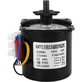 Resim Driftwood 220V Ac Yumurta Çevirme Motoru Kuluçka Makinesi Motoru Çoğu Kuluçka Makinesi Için Tersinir Dişli Motor 2.5r/dak (Yurt Dışından) 