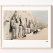 Resim Abu Simbel Nubia Tapınağı, Poster 