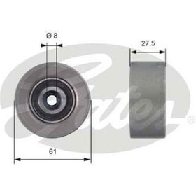 Resim Chevrolet Cruze 2009-2013 Arası 1.6 Gates Marka Vantilatör Kayış Gergi Rulmanı 