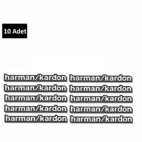 Resim Harman Kardon Hoparlör Logo Amblem 10 Adet 