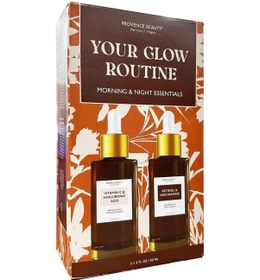 Resim Provence Beauty Vitamin C & Hyaluronic Acid Gündüz Serumu 60 ML + Retinol & Niacinamide Gece Serumu 60 ML 