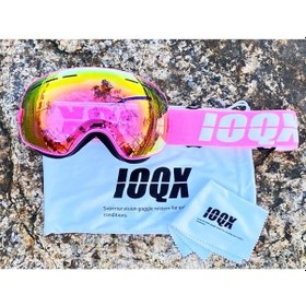Resim Schulzz Unisex Uv400 Anti Sis Renkli Kayak Snowboard Gözlüğü Pembe 