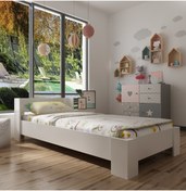 Resim NEWLİNE İdeal Montessori Karyola X2013 90x190 Yatak Uyumlu 