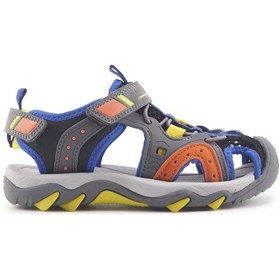 Resim Lumberjack Benya Erkek Çocuk Gri Sandalet 101686338 Gri 