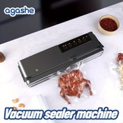 Resim AGASHE SX-168 Otomatik Vakumlu Kapama Makinesi - 32cm Genişlikte, Rulo Çantası Tutucu ve Kaydırıcı Kesici ile Otomatik Vakumlu Kapama, Ev Kullanımı, Gıda Koruma, Vakumlu Kapama Makinesi|Modern Mutfak Aleti|Otomatik İşletim, Vakumlu Kapama Makinesi 