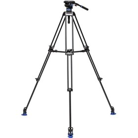 Resim Benro A-573T bs6Pro Hidrolik Profesyonel Video Tripod Kit 