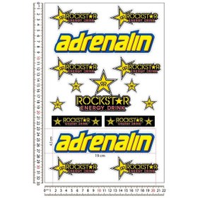 Resim Rockstar Sticker Set 