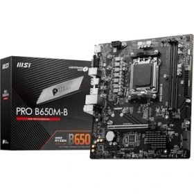 Resim Peri Store Msı Pro B650M-B Ddr5 Amd B650 Am5 Soket Ddr5 6800+(OC) Mhz Matx Anakart 