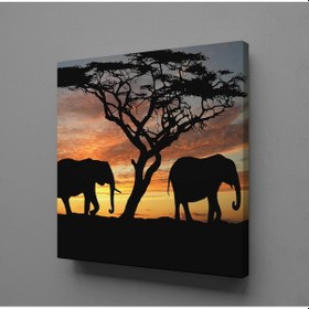 Resim Filler Kanvas Tablo 130x130cm 