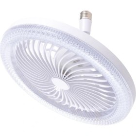 Resim Helios Opto HS-8005 40 W 3 Renk Ayarlı Beyaz LED Avize Fan, Sessiz Motorlu Tavan Vantilatörü Uzaktan Kumandalı 