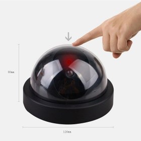 Resim Gerçek Görünümlü Hareket Sensörlü Sahte Maket Güvenlik Kamerası 