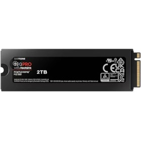 Resim Samsung 2tb 990 Pro Soğutuculu M.2 Nvme 7450/6900mb/s Mz-v9p2t0cw (RESMİ DİSTRİBÜTÖR GARANTİLİ) 