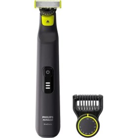 Resim Philips Norelco Oneblade 360 Pro Hibrit Elektrikli Düzeltici, Qp6531/70, Siyah 