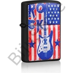 Resim BijuStore Siyah Renk Erkek Rock & Roll Çakmak 