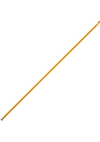 Resim Abarta 3,0mm Renkli Metal Uzun Gagalı Örgü Şiş Tunus Tığ 35cm-sarı 1 Adet 