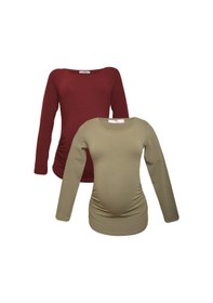 Resim Luvmabelly Myra2303_2307 Hamile Tshirt Seti 